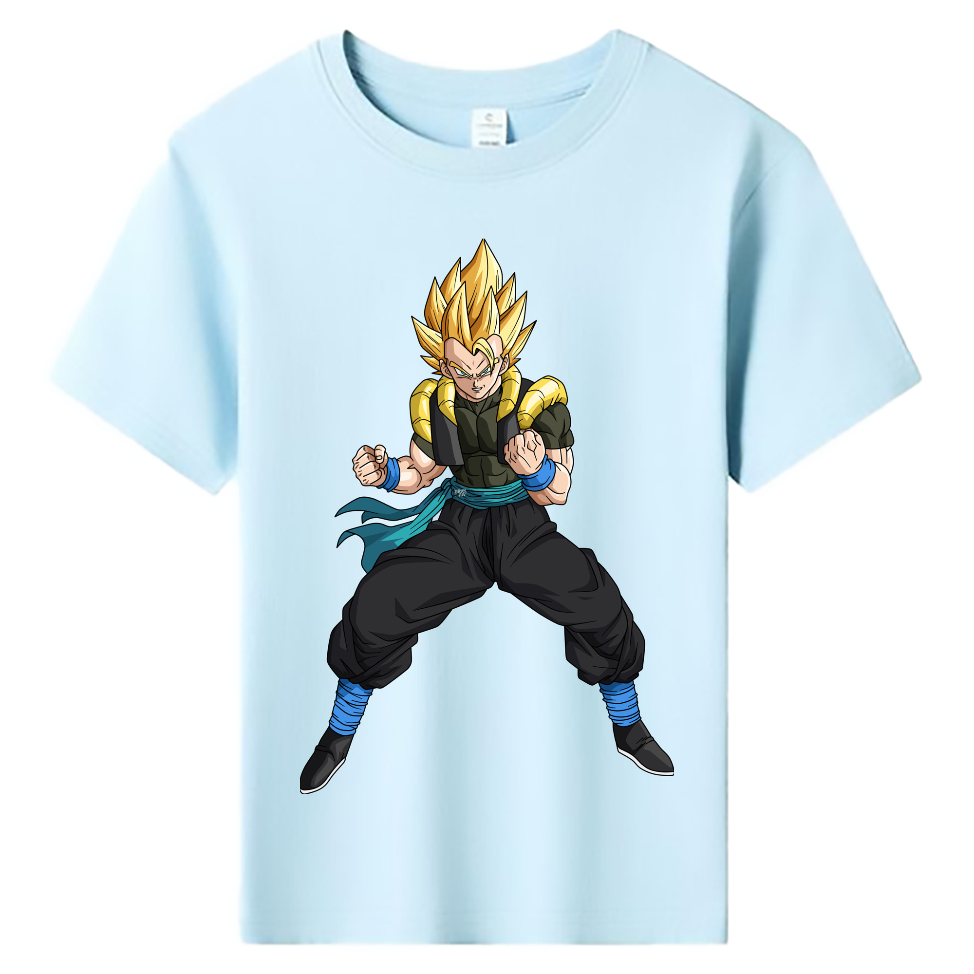 （画像用） ドラゴンボール ベジータ四世（Bejīta Yonsei）DRAGON BALL Vegeta IV 綿100％キッズTシャツ（フロントプリント）